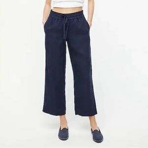 VGC J. Crew Navy Linen Pant Size S